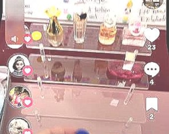 10 mini perfume mystery bags with token game