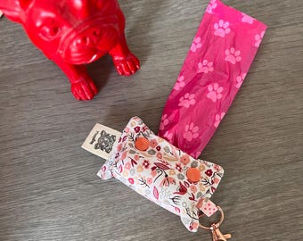 Dog waste bag holder / poop bag / poop bag holder / dog accessories / handmade