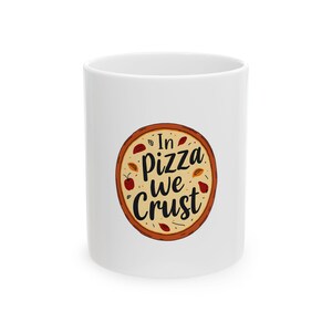 Pizza-Liebhaber-Keramikbecher - lustige Kaffeetasse | Tolles Geschenk für Freunde, Geburtstage, Pizzanacht, Küchendekoration