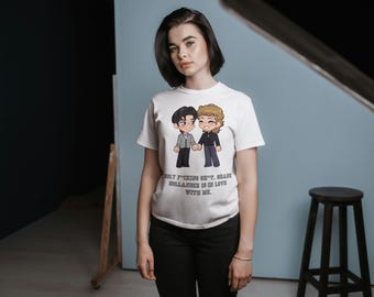 Hollanov Book Quote T-Shirt | Heated Rivalry | Queer Hockey Romance Graphic Tee