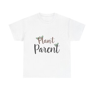 Plant Parent Unisex Heavy Cotton Tee - Perfect for Gardeners, Gifts for Plant Lovers, Eco-Friendly Apparel, Greenhouse Fashion, Casual Wear