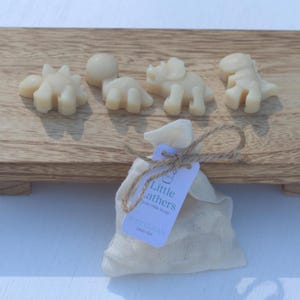 Kids Soap Set, Fragrance Free Goat Milk Soap, Toddler Soap Gift, Gentle Handmade Tallow Soap, Bath Time Soap Set for Kids