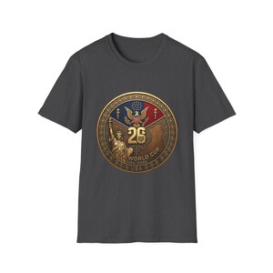 USA World Cup 2026 T-Shirt - United States Soccer Fan Gear - USMNT Football Shirt - American Pride Tee - Unisex Patriotic Fan Gift image 5