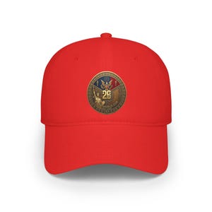 USA World Cup 2026 Embroidered Cap - United States Hat - American Soccer Fan Gear - USMNT Soccer Cap - Unisex Patriotic Gift image 2