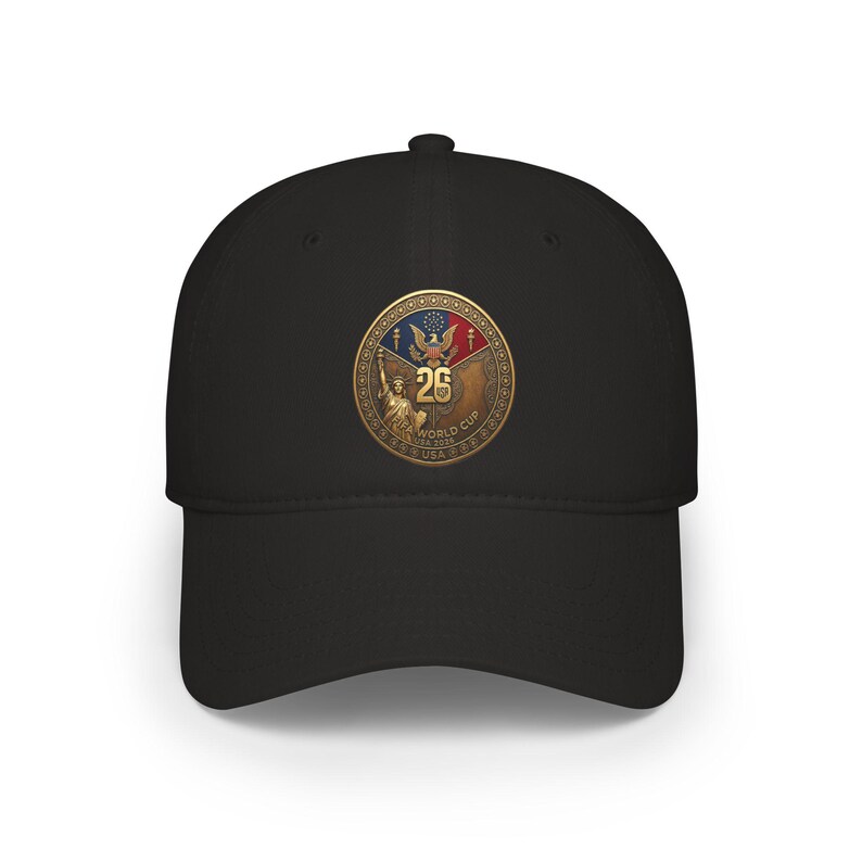 USA World Cup 2026 Embroidered Cap - United States Hat - American Soccer Fan Gear - USMNT Soccer Cap - Unisex Patriotic Gift image 3