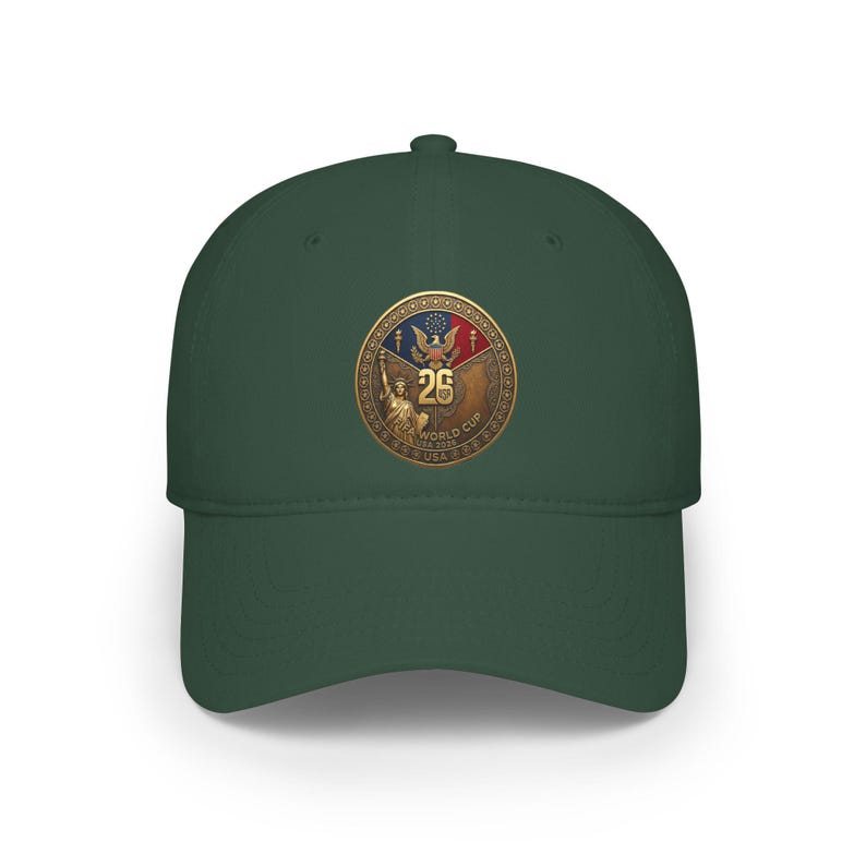 USA World Cup 2026 Embroidered Cap - United States Hat - American Soccer Fan Gear - USMNT Soccer Cap - Unisex Patriotic Gift image 4