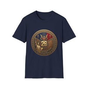 USA World Cup 2026 T-Shirt - United States Soccer Fan Gear - USMNT Football Shirt - American Pride Tee - Unisex Patriotic Fan Gift image 8