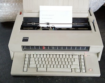 IBM Wheelwriter 3 Electric Typewriter with Power Cord Vintage
