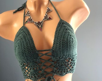 crochet bustier