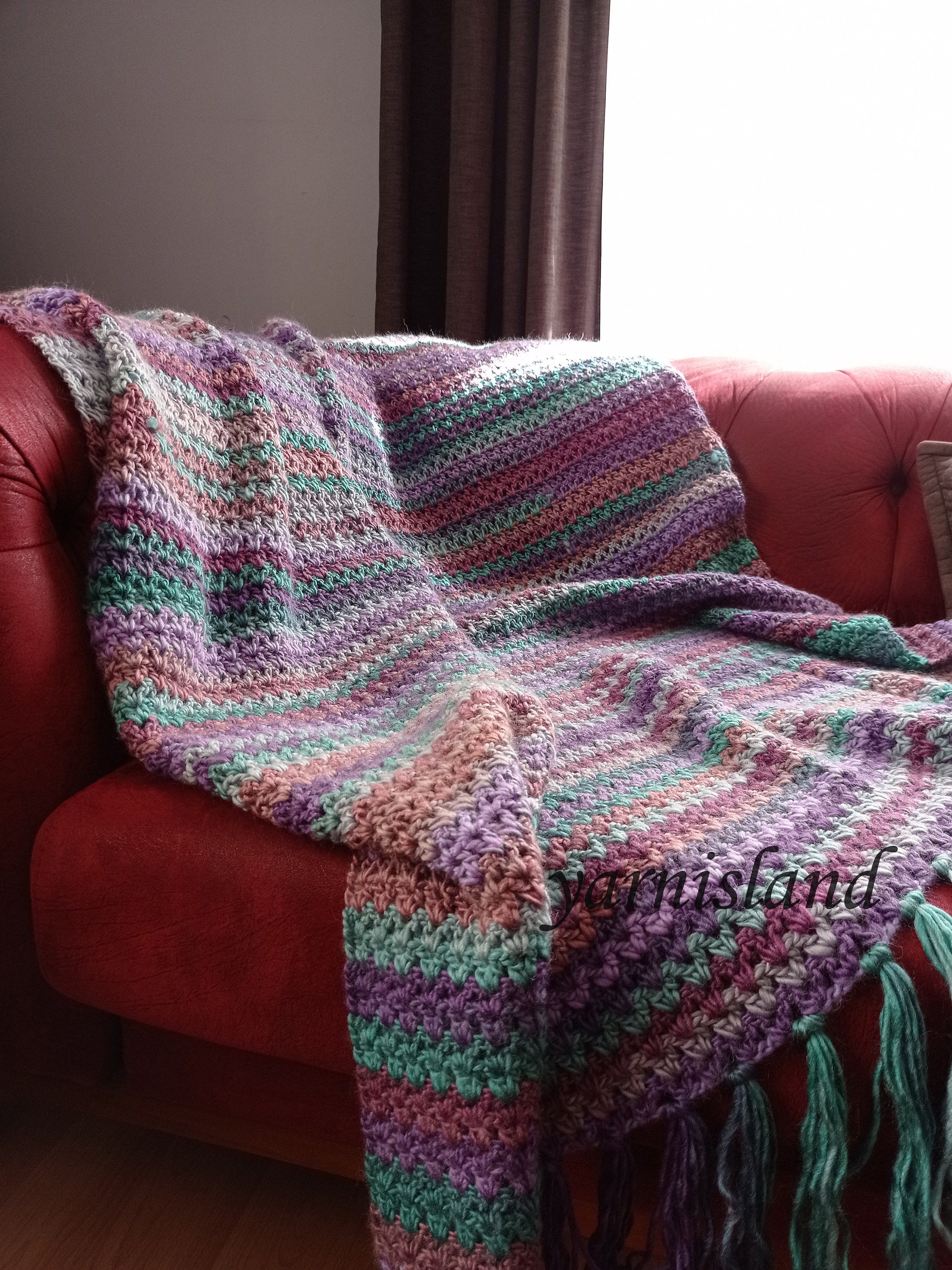Sale, throw blanket, crochet blanket, Colorfull blanket, handmade bedspread, crochet afghan throw, Crochet blanket, Home Decor