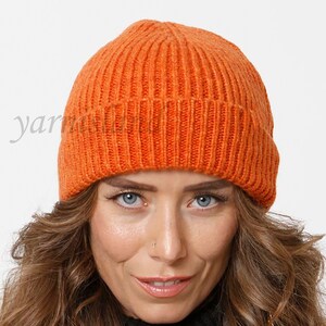 Christmas Sale, Knitted winter hat, unisex hat, for men and women accessories, Chunky hat, slouchy knit hat, Mohair hat, unisex beret,