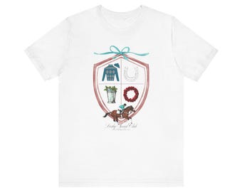 Derby Crest Artwork Tee Horse Riding Icons Shirt