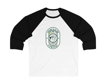 Unisex 3\4 Sleeve Baseball Tee