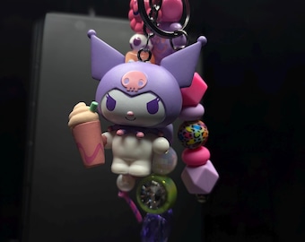 Kuromi…You’re cute but you definitely have a mischievous side. Leaning into your gothic side or just need a purple attitude get charmed.