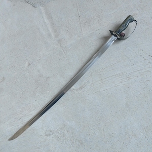 Type 65 Command Knife Green Version Sword Blade Metal Cosplay Weapon Prop Replica