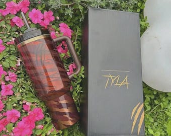 Stanley x Tyla Tyger 40oz Limited Edition Quencher H2.0 Flowstate Tumbler NEW