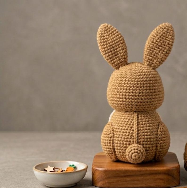 Amigurumi Rabbit Crochet Pattern PDF, Realistic Bunny Crochet Tutorial ...