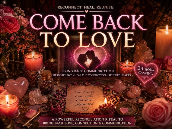 Bring Back Ex Spell | Reconciliation Love Ritual, Restore Communication | Same Day Casting