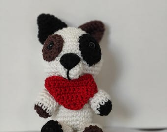 Gehäkeltes Plüschtier Harry der Hund