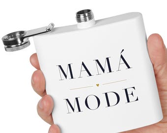 Mama Mode-kolv, present till mamma, dryckesflaska, presentidé till mors dag, originell idé