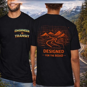 Camiseta de ingeniero en tránsito / Camiseta de ingeniero, Camiseta de ingeniero viajero, Regalo de ingeniería, Camiseta divertida de ingeniero, Camiseta de vacaciones, Camiseta para amantes de los viajes