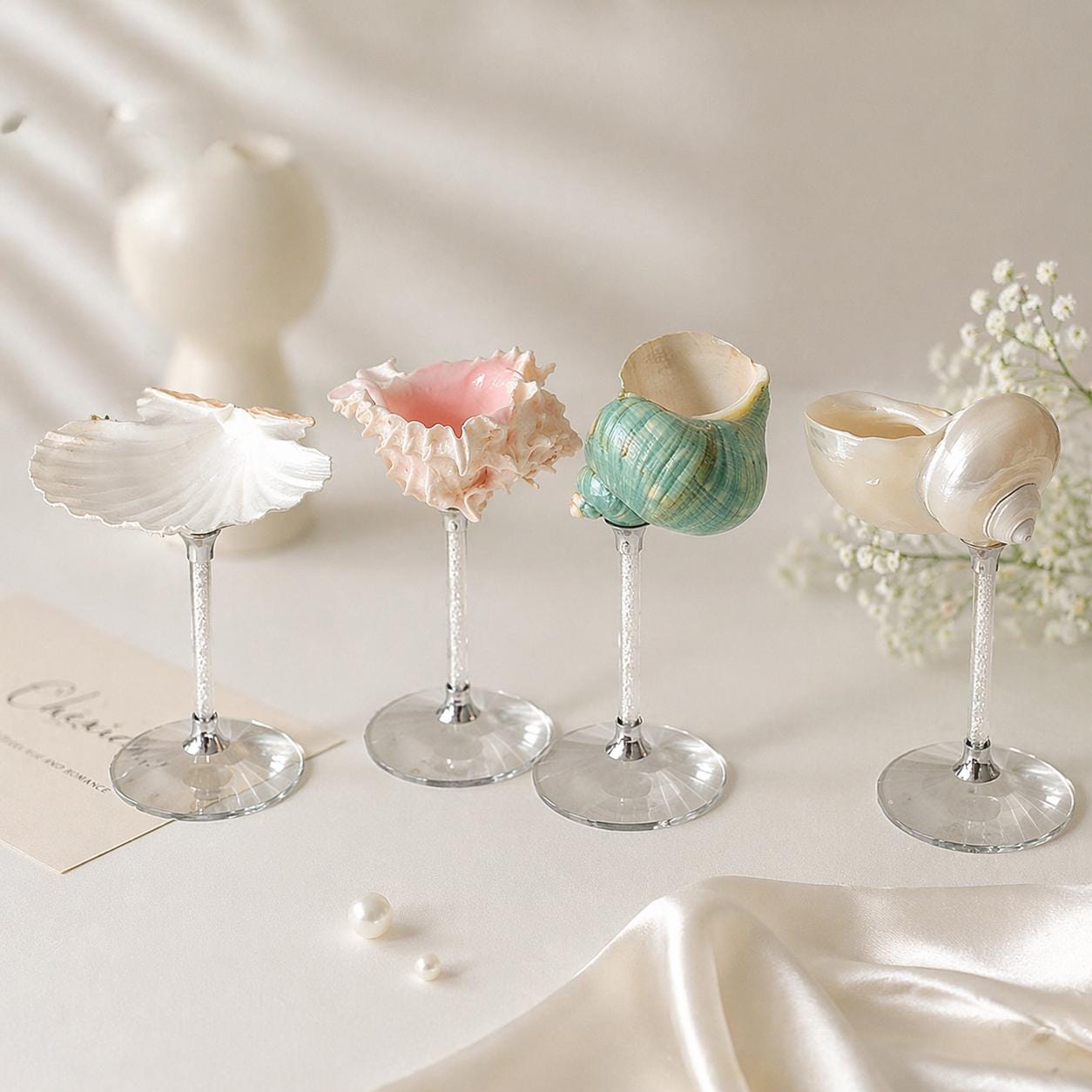 Glass seashell - Etsy 日本