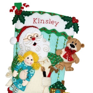 De Toymaker vilten kerstsokset van MerryStockings