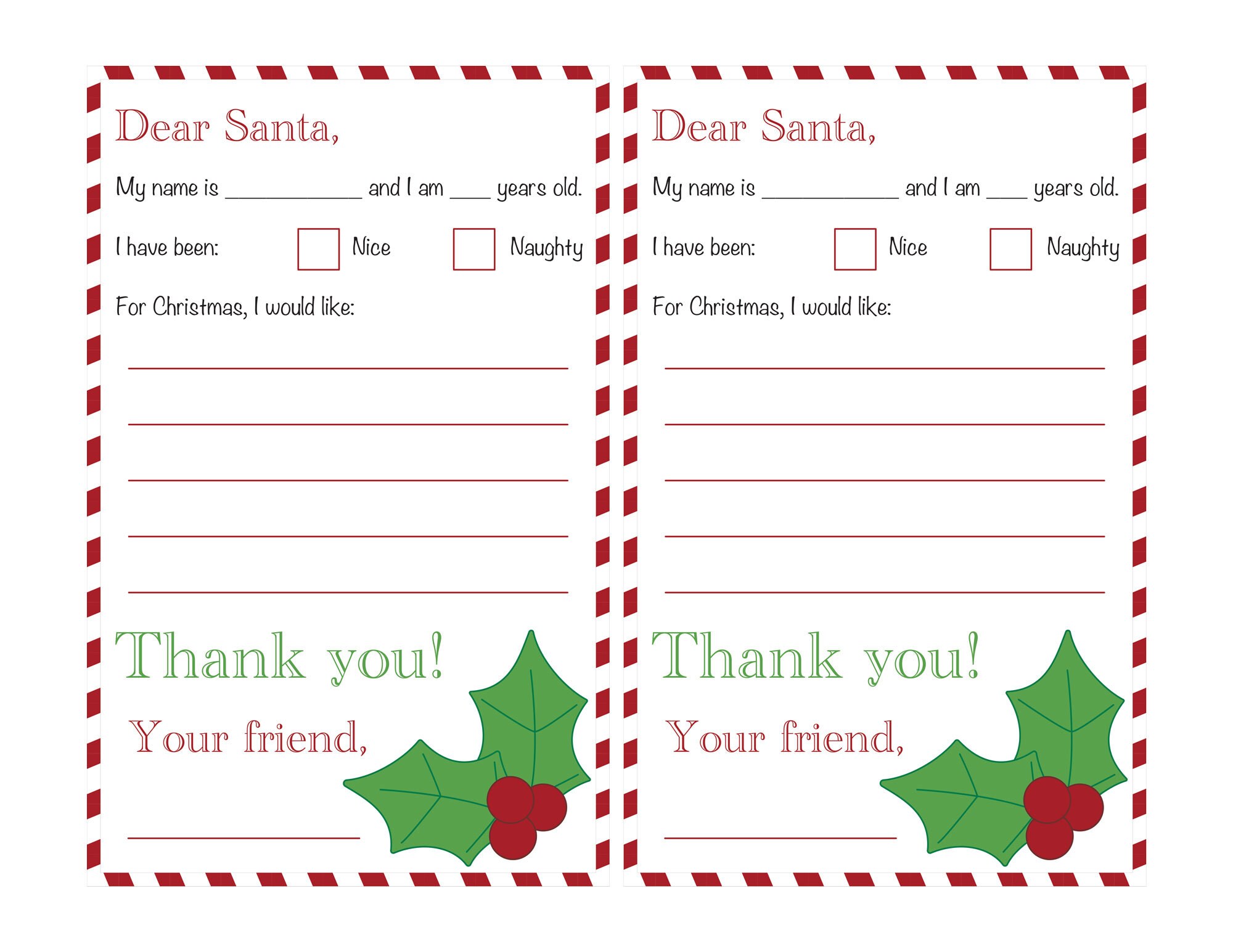 Buy Letter to Santa Felt Stocking Kit From Merrystockings Online