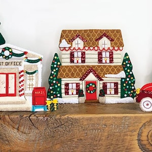 THE MANTEL SERIES™, Classic Felt Village 2023 from MerryStockings