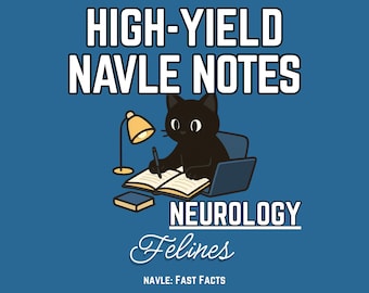 NAVLE Feline Neurology Study Guide | High-Yield Pattern Recognition Notes | Veterinary Exam Prep PDF