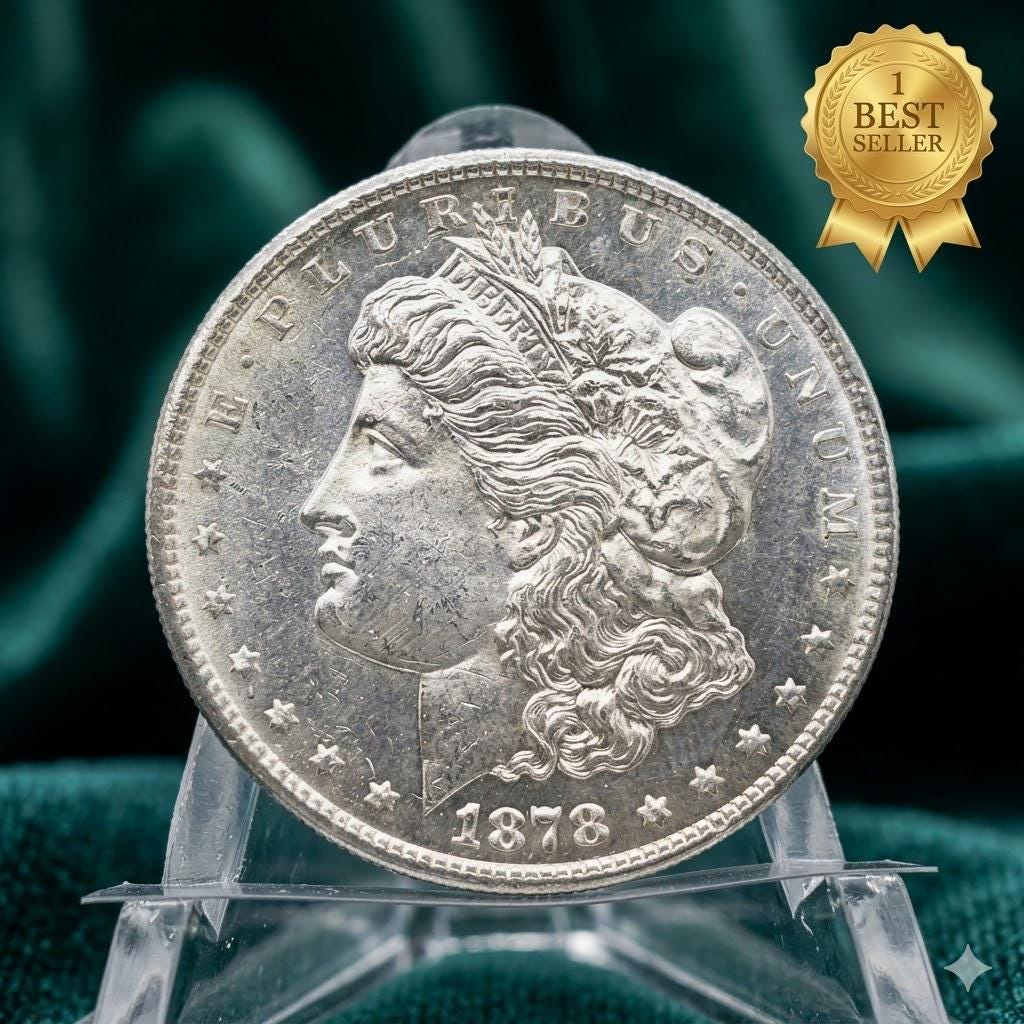 本物アメリカ銀貨 モルガン 1ドル ペンダント ネックレス ヘッド