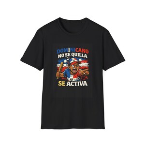 Dominicano No Se Quita Se Activa T シャツ |ドミニカの誇り、国旗の色