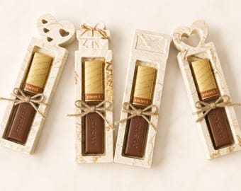 Gift Voucher Holder, Chocolate Bar Holder, Handmade Jesmonite Wedding Favour, Marble Gift Tray, Money Holder