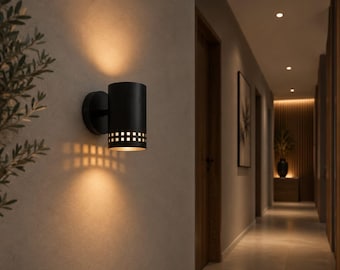 Handmade Copper Wall Sconce, Rustic Outdoor Wall Light, Moroccan Copper Wall Lamp, Entryway Lighting