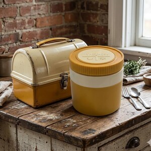 Retro Food Thermos - Etsy