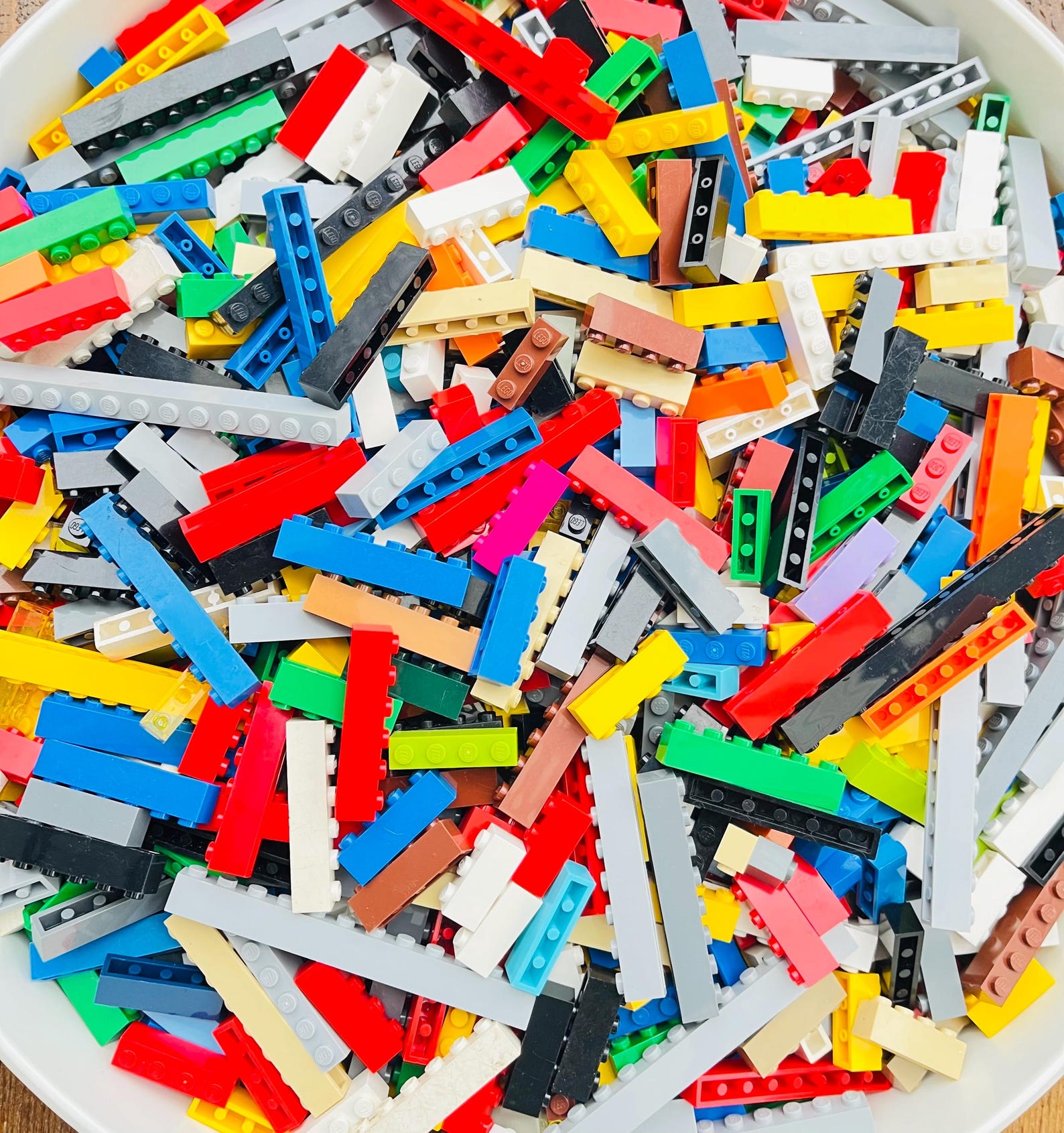 Bulk LEGO 1 wide Bricks 50 piece Mixed Lot Genuine LEGO Assorted bulk-lego-1-wide-bricks-50-piece-mixed-lot-genuine-lego-assorted