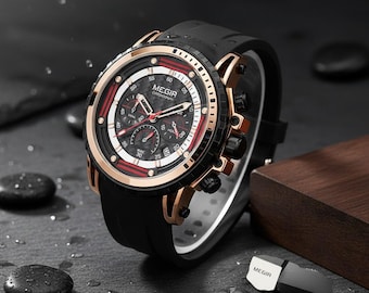 Reloj deportivo de lujo para hombre
