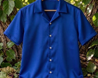 Custom 100% Pure Mulberry Silk Shirt