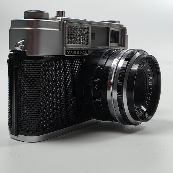 1963 Yashica Minister II 35mm Rangefinder Camera 45mm f/2.8 Yashinon Japan Vintage Camera Parts Repair