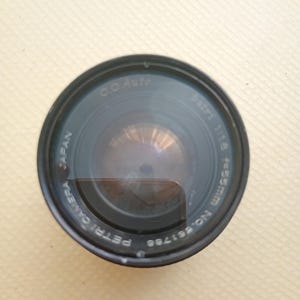 Vintage Petri C.C. Auto 55mm f/1.8 Lens | Made in Japan | Manual Focus Prime Lens | Petri Mount | Film Camera Lens | 1970s Photography