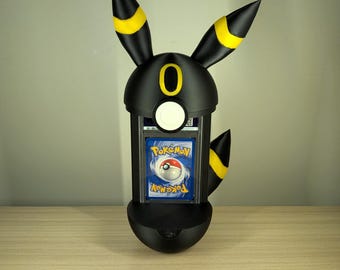 Umbreon Pokeball Card Holder | Transforming Pokemon TCG Art Display Stand - No Cards Included