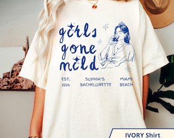 Girls Gone Mild Custom Bachelorette Shirt, Spa Party, PJS Weekend Girls Night, Bach Bachelorette Club Tee, Bach Gifts