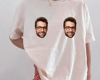 Custom Groom Face Bachelorette Party Shirts, Groom Face On A Shirt Personalized Bridal Party Shirts, Funny Bachelorette Bride To Be Gift