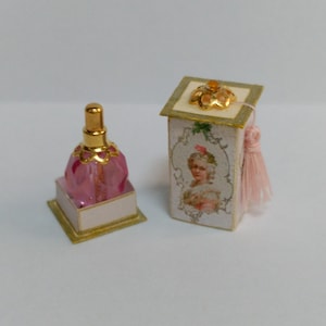 Perfume bottle with your rose box