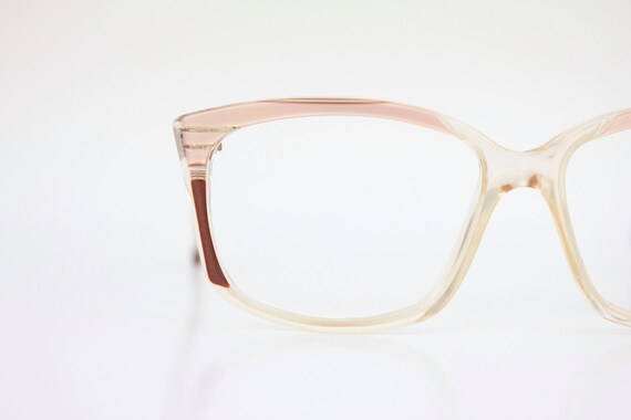 Vintage 70's Layered Cat Eyeglasses Frames