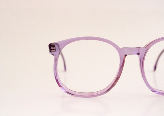 purple glasses frames