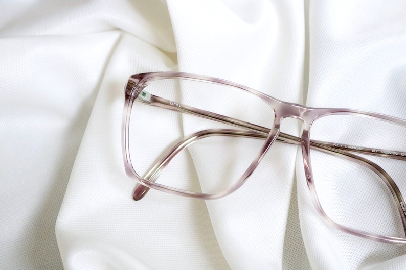 Vintage Gray Tortoise Eyeglasses