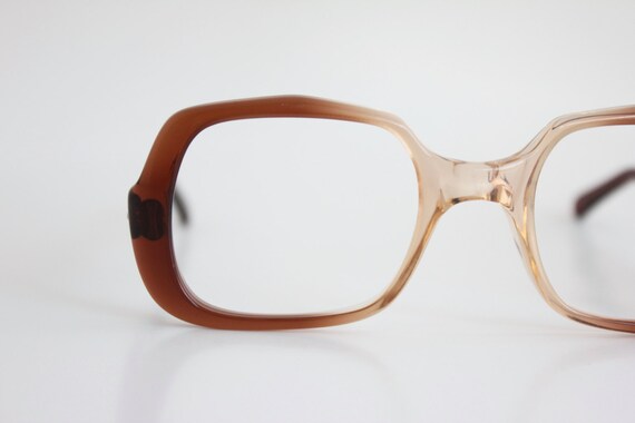 Vintage 70's Univis Chestnut Eyeglasses Frames