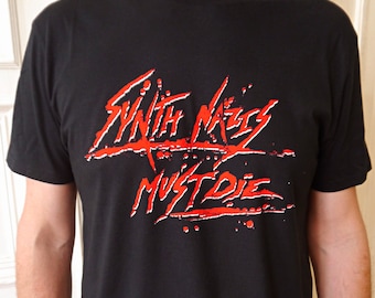 T-Shirt  »Synth Nazis Must Die«