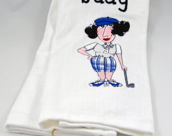Custom Embroidered Golf Towels